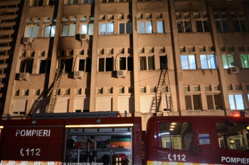 Fire kills 10 at Romanian COVID-19 hospital Fire kills 10 at Romanian COVID-19 hospital