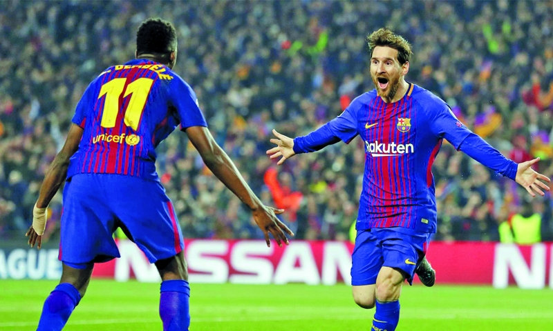 Dembele, Messi partnership fuelling goal rush