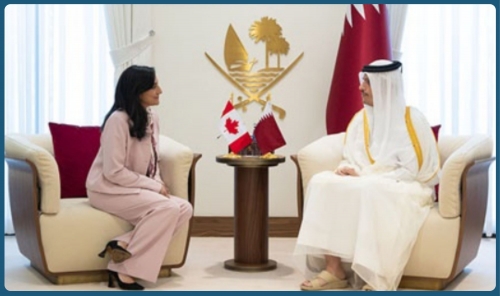 Qatar and Canada discuss regional developments and strategic cooperation