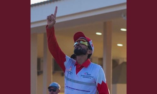 HH Shaikh Nasser crowned world champion! HH Shaikh Nasser crowned world champion!