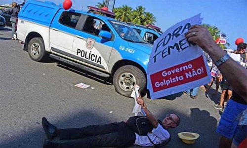 Brazil cracks down on Olympics protesters Brazil cracks down on Olympics protesters