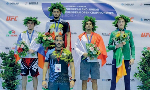 Bahrain excel at MMA Euro Open Bahrain excel at MMA Euro Open