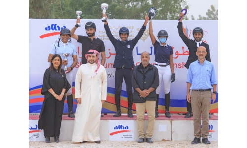 Hat-trick hero Mayoof Al Rumaihi claims grand prize of Alba showjumping Hat-trick hero Mayoof Al Rumaihi claims grand prize of Alba showjumping