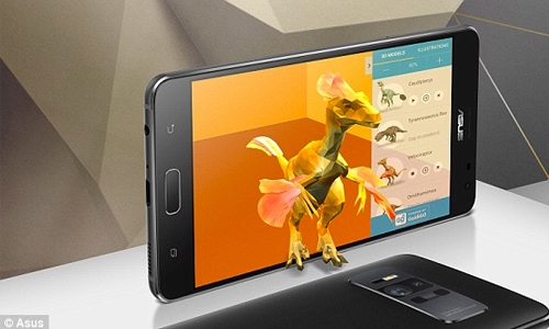 Smartphone with Google 3D Tango from Taiwan's Asus