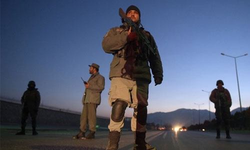Rocket lands in Kabul diplomatic area