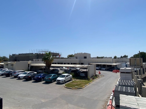 Kuwait Health Centre expansion reaches 46% completion