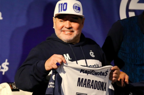 Diego Maradona admitted to hospital