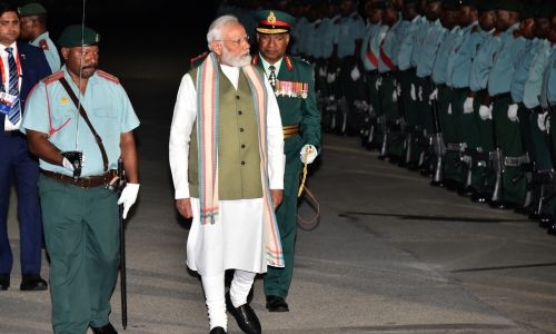 India’s Modi lands in Papua New Guinea for Pacific summit