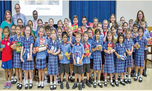 St Christophers School Bahrain Harvest and Zakat Assemblies