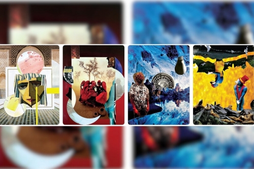 Bahraini artworks chosen as poster for annual International Collage Day