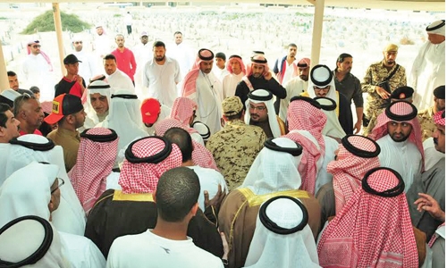 Martyred soldiers laid to rest