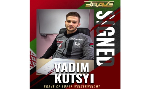 Belarus star Vadim Kutsyi signs with BRAVE CF, calls for home debut in June