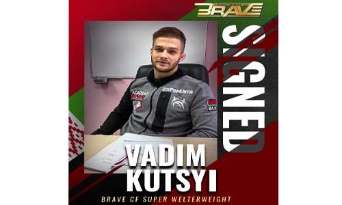 Belarus star Vadim Kutsyi signs with BRAVE CF, calls for home debut in June Belarus star Vadim Kutsyi signs with BRAVE CF, calls for home debut in June