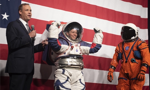 NASA unveils flexible, one-size-fits-all space suits