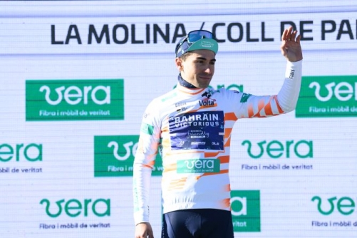 Martinez Secures Podium for Bahrain Victorious on La Molina
