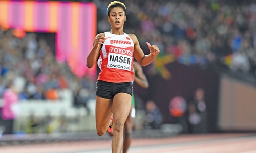 Salwa powers to 400m final with record 