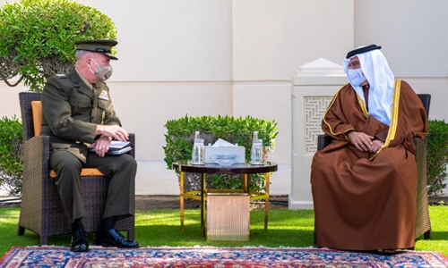 HRH Prince Salman hails strategic Bahrain-US defence partnership