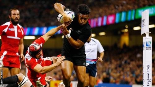 Rugby World Cup 2015: New Zealand 43-10 Georgia