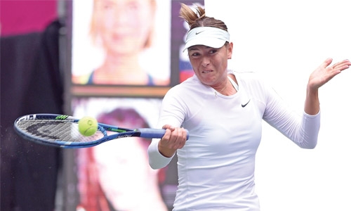 Sharapova eyes strong finish to season