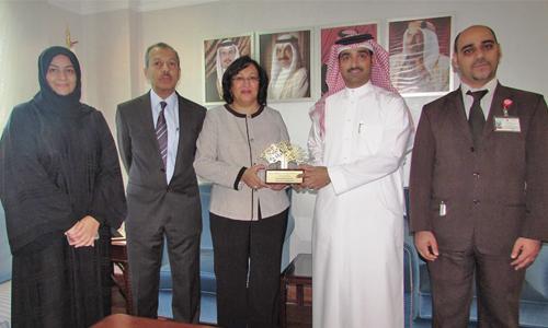 MoH honours GCC award ￼ ￼￼winning website team