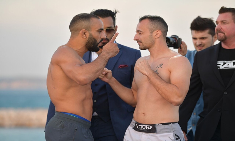 Brave CF conducts weigh-ins Brave CF conducts weigh-ins