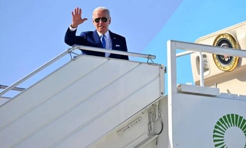 US President Joe Biden leaves Saudi Arabia, ending his first Middle East tour as President US President Joe Biden leaves Saudi Arabia, ending his first Middle East tour as President