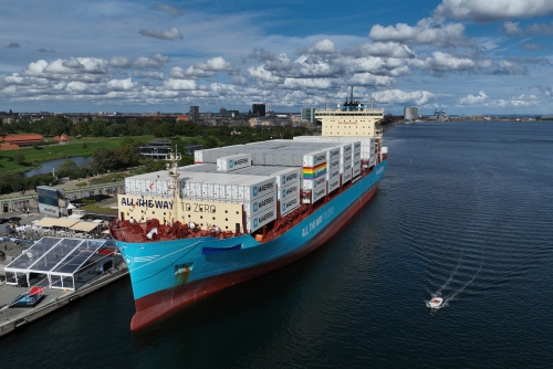 Maersk unveils world's first bio-methanol container ship