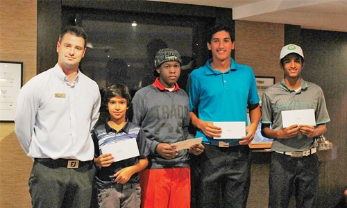 Young guns shine in Hogmanay Hack golf Young guns shine in Hogmanay Hack golf