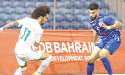 Hidd, Bahrain Club play to a draw in football league