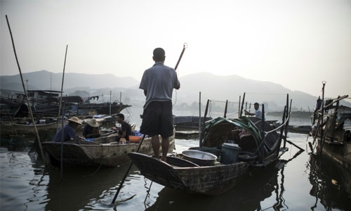 An ancient Chinese fishing community washes ashore