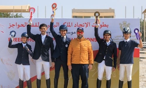 Sultan Al Rumaihi wins first showjumping contest and Janahi triumphs in the second