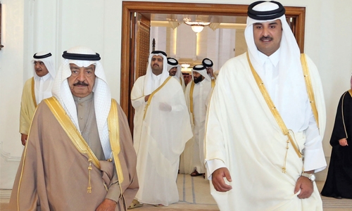 Bahrain, Qatar to bolster ties Bahrain, Qatar to bolster ties