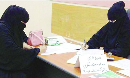 No direct interaction between male, female council members