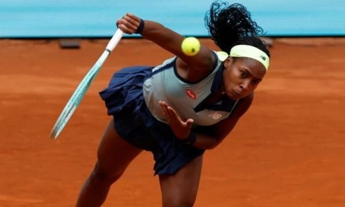 Gauff on the alert to shape up her serve in Rome