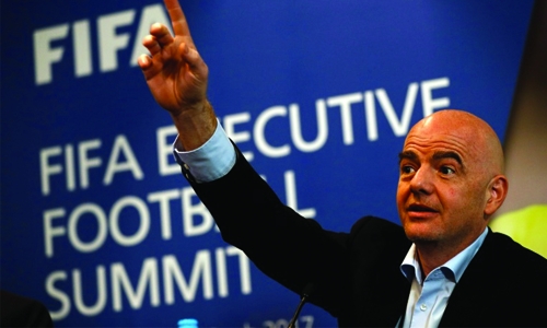 FIFA finances 'extremely solid' - Infantino