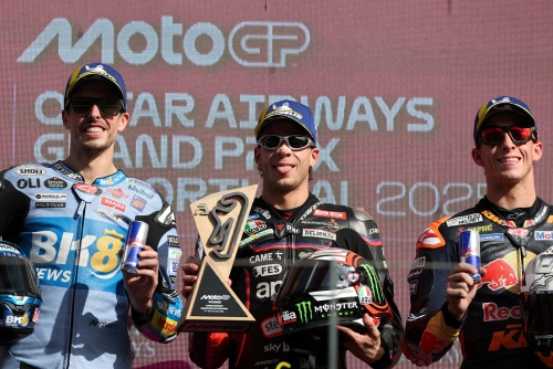 Bezzecchi wins Portuguese MotoGP Bezzecchi wins Portuguese MotoGP