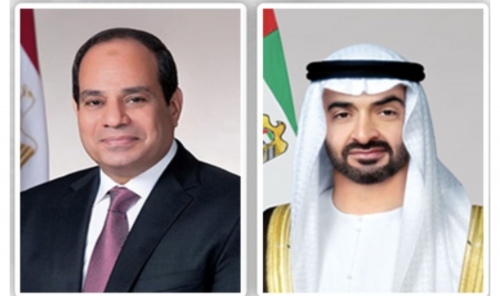 UAE and Egypt Presidents Discuss Regional Developments on G7 Summit Sidelines
