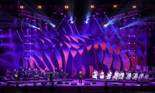 Assala Nasri and Majed Al Mohandes Perform Live During Al Dana Amphitheatre’s National Day Event