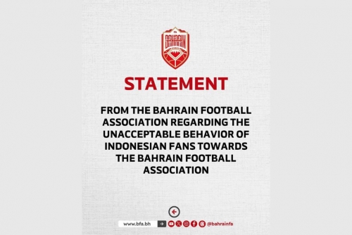 Bahrain FA Requests Venue Change After Online Harassment and Threats from Indonesian Fans Bahrain FA Requests Venue Change After Online Harassment and Threats from Indonesian Fans