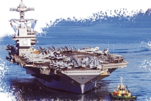 USS Gerald Ford back at Crete naval base: AFP