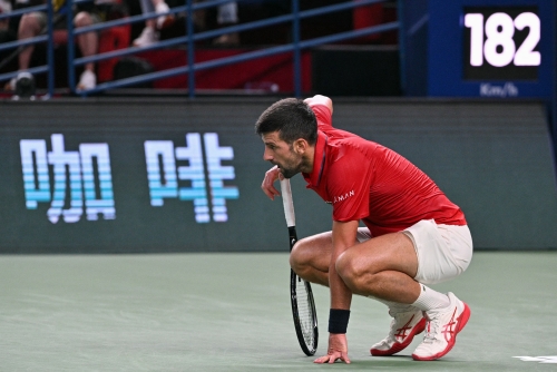 Djokovic battles into Shanghai semis Djokovic battles into Shanghai semis