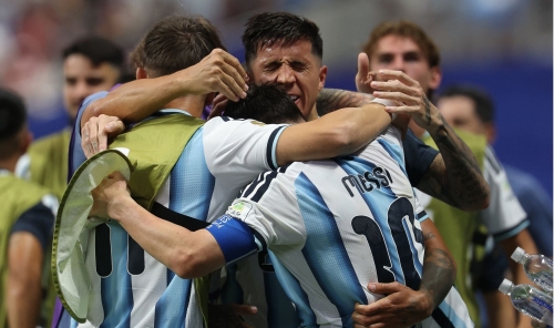 Argentina Rally Past Egypt to Reach World Cup Quarter-finals Argentina Rally Past Egypt to Reach World Cup Quarter-finals