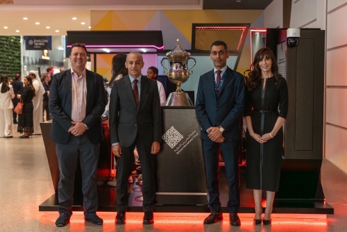 BIC displays Bahrain GP trophy at Jewellery Arabia 2025 