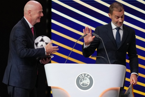 Ceferin Says He Won’t Challenge Infantino Ceferin Says He Won’t Challenge Infantino