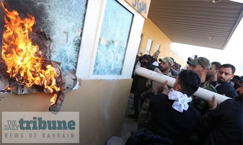 Bahrain condemns US embassy attack 
