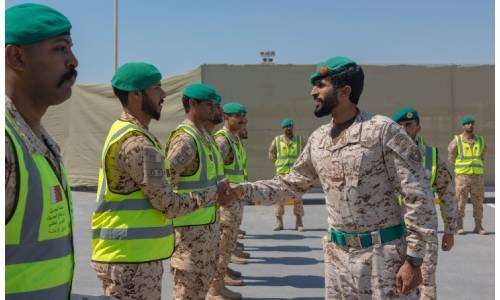 A royal welcome for ‘Arms of Relief’ team