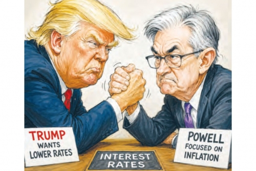 Outgoing chair Powell delivers defense of Fed independence Outgoing chair Powell delivers defense of Fed independence