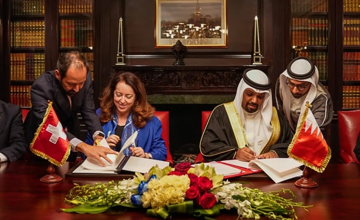 Bahrain, Switzerland sign Convention for the Elimination of Double Taxation
