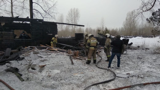 Fire at sawmill in Siberian village kills 11 Fire at sawmill in Siberian village kills 11