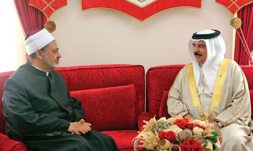 King receives  Grand Imam